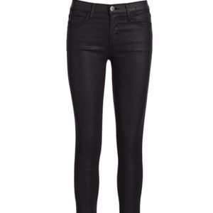 Current/Elliot Black Coated Stiletto Jeans NEW! Size 28